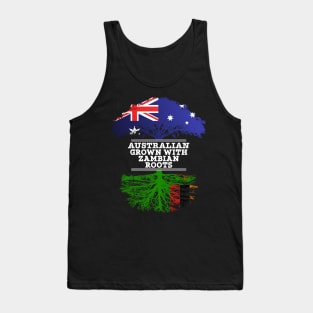 Australian Grown With Zambian Roots - Gift for Zambian With Roots From Zambia Tank Top